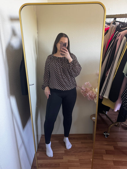 Blouse met stippen (tm 42/44)
