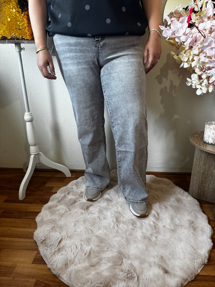 Goodies Wide Leg Broek met Stretch