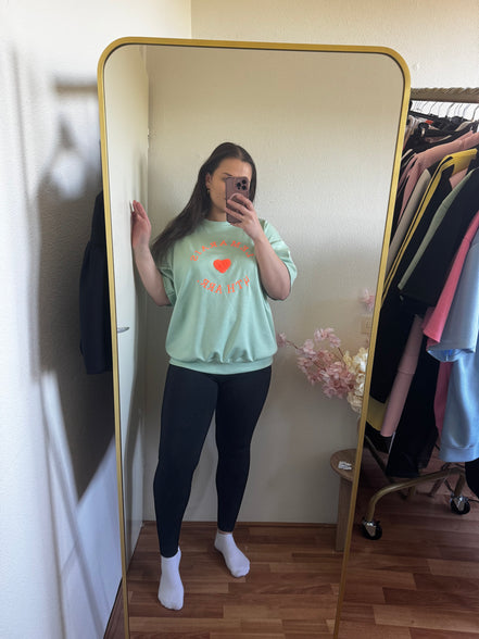 T-shirt jogging stof - plus size (tm 48)