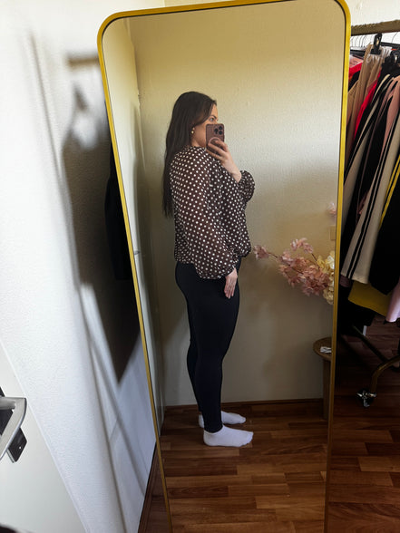 Blouse met stippen (tm 42/44)