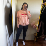T-shirt met pofmouwen - plus size (tm 48)