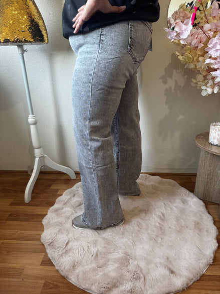 Goodies Wide Leg Broek met Stretch