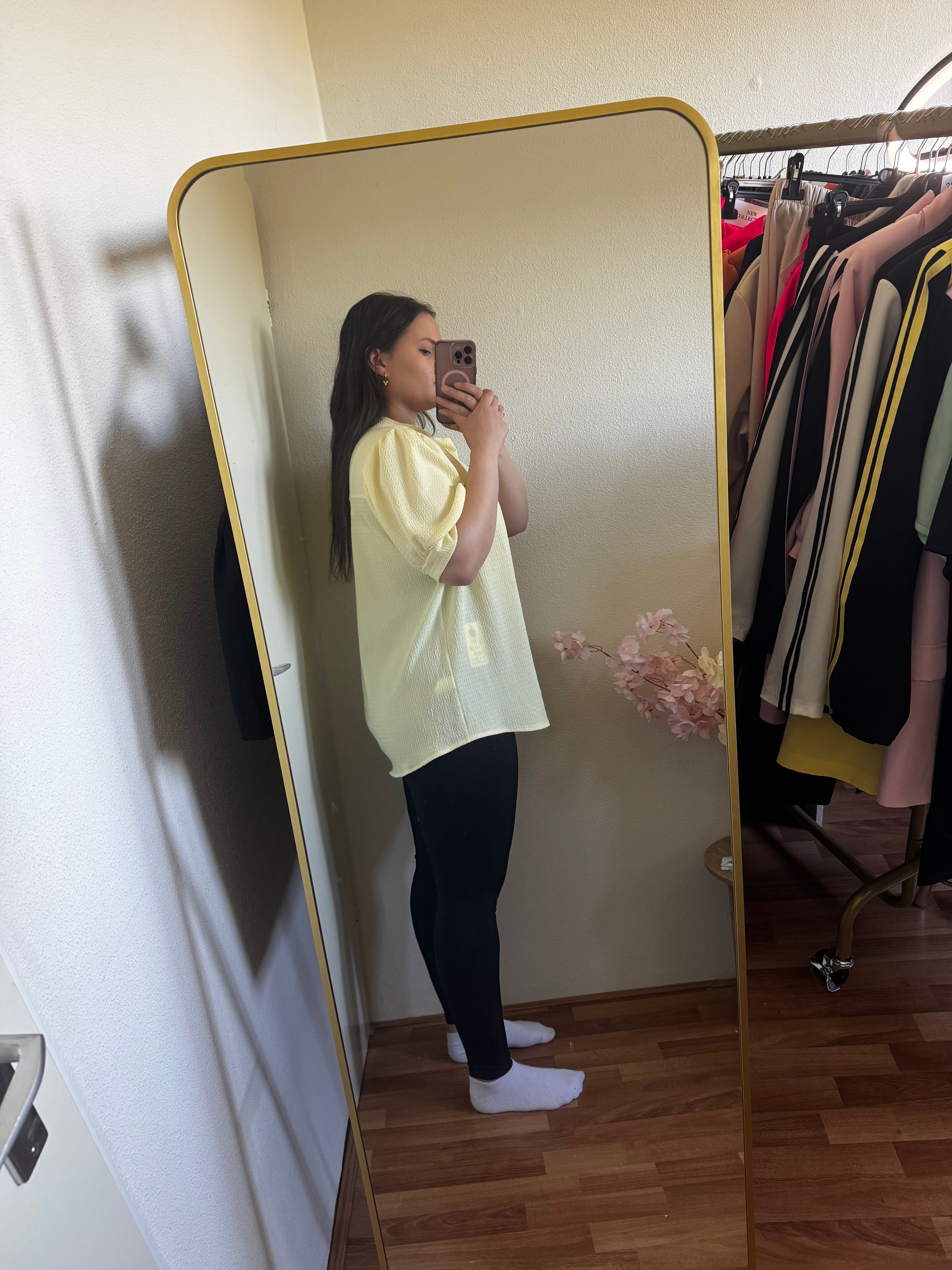 Plus size t-shirt met v hals (tm 48/50)