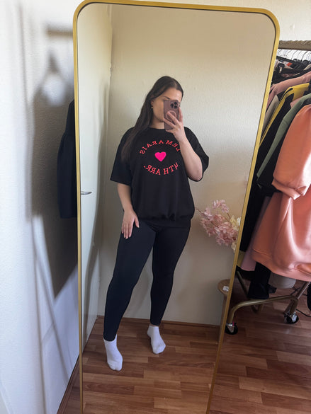 T-shirt jogging stof - plus size (tm 48)