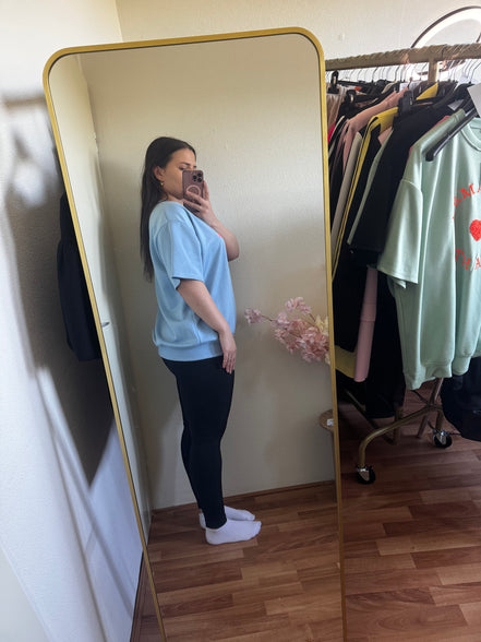 T-shirt jogging stof - plus size (tm 48)