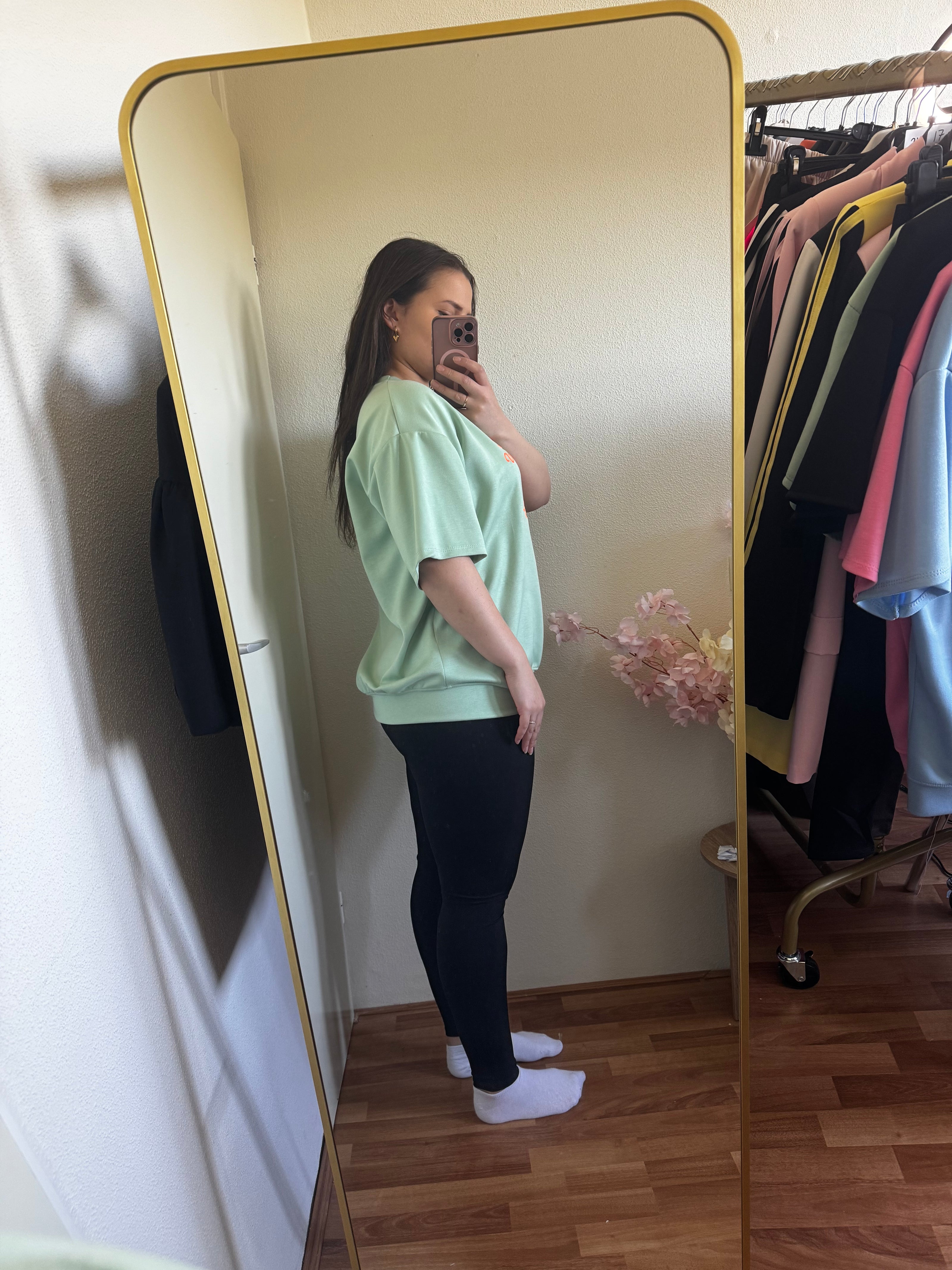 T-shirt jogging stof - plus size (tm 48)