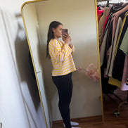 Longsleeve met strepen (tm 42/44)
