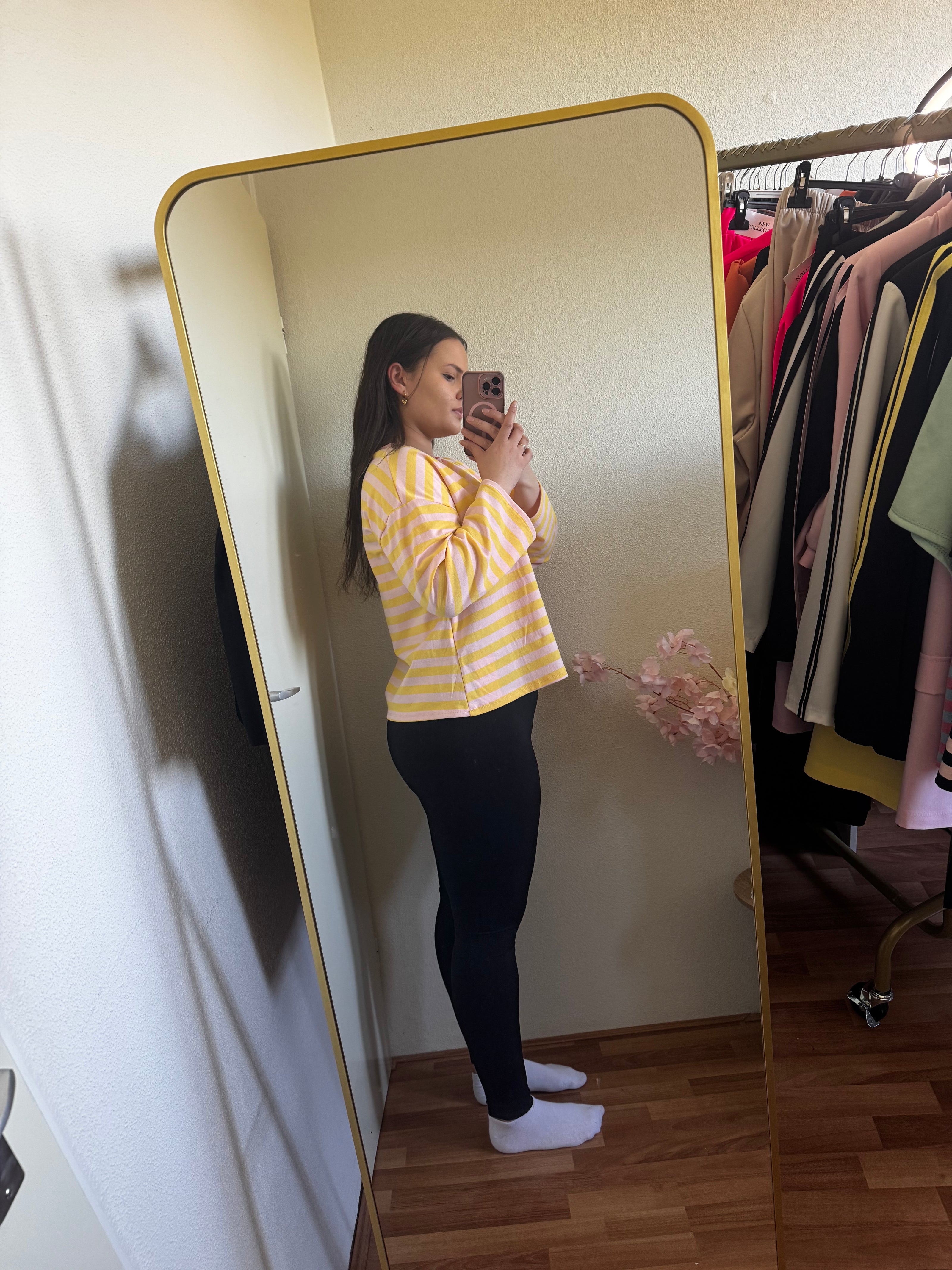 Longsleeve met strepen (tm 42/44)