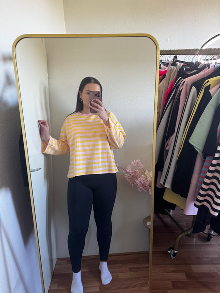 Longsleeve met strepen (tm 42/44)