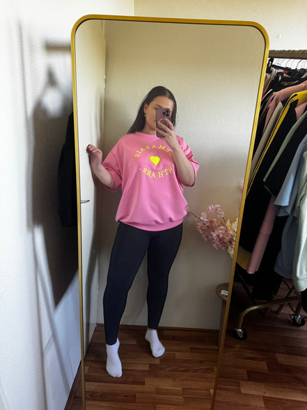 T-shirt jogging stof - plus size (tm 48)