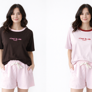 T-shirt “C’est la vie Paris” (tm 42/44)